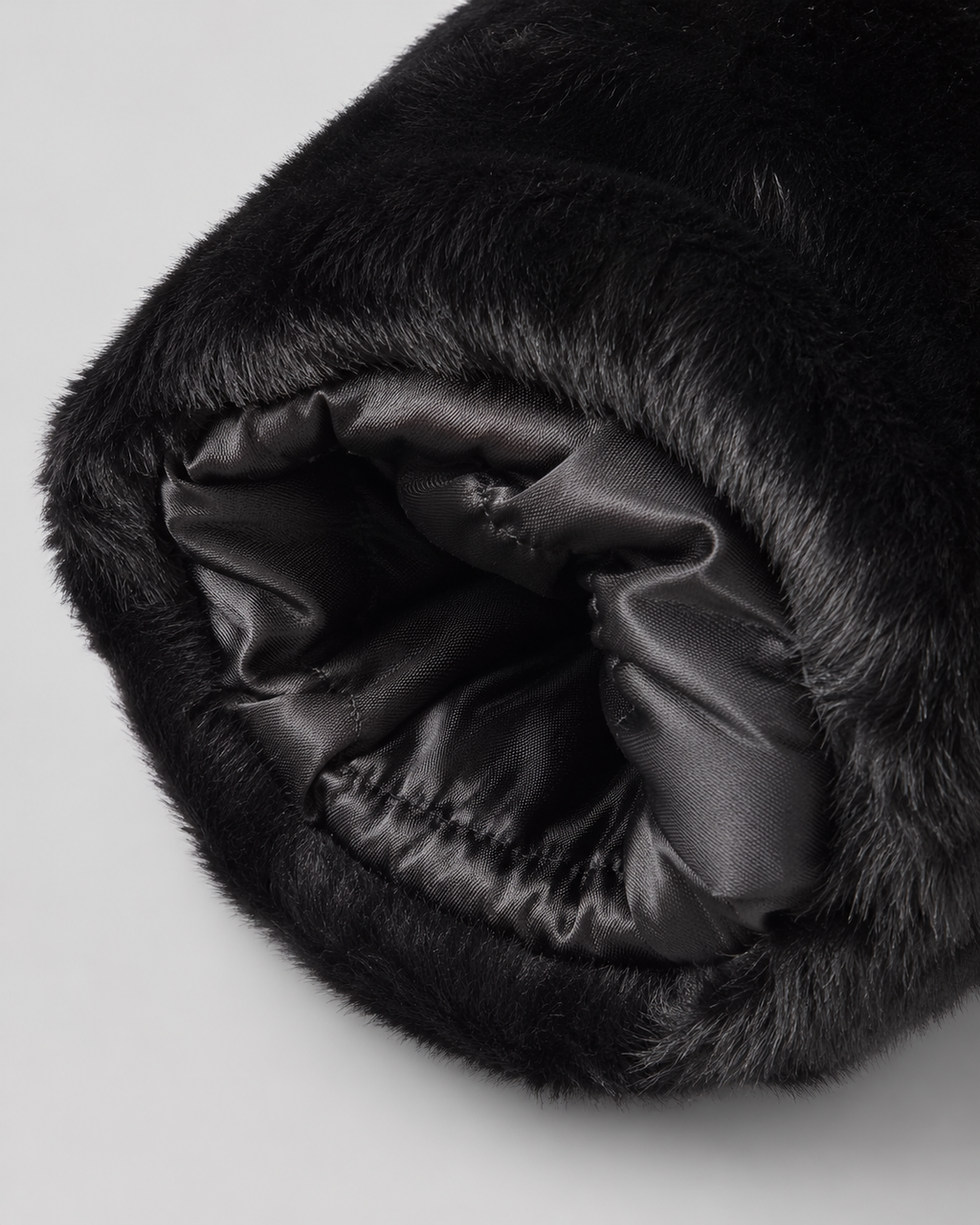 Henriette | Hooded Faux Fur Zip-Up Jacket