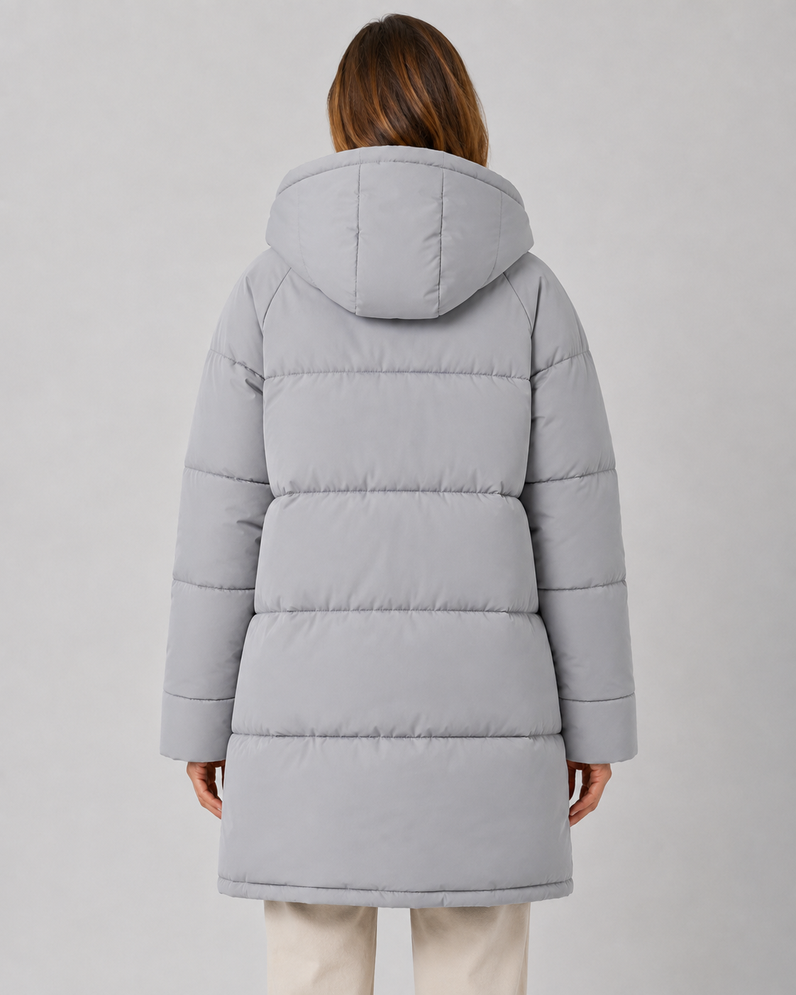 Isadora | Hooded Longline Puffer Coat