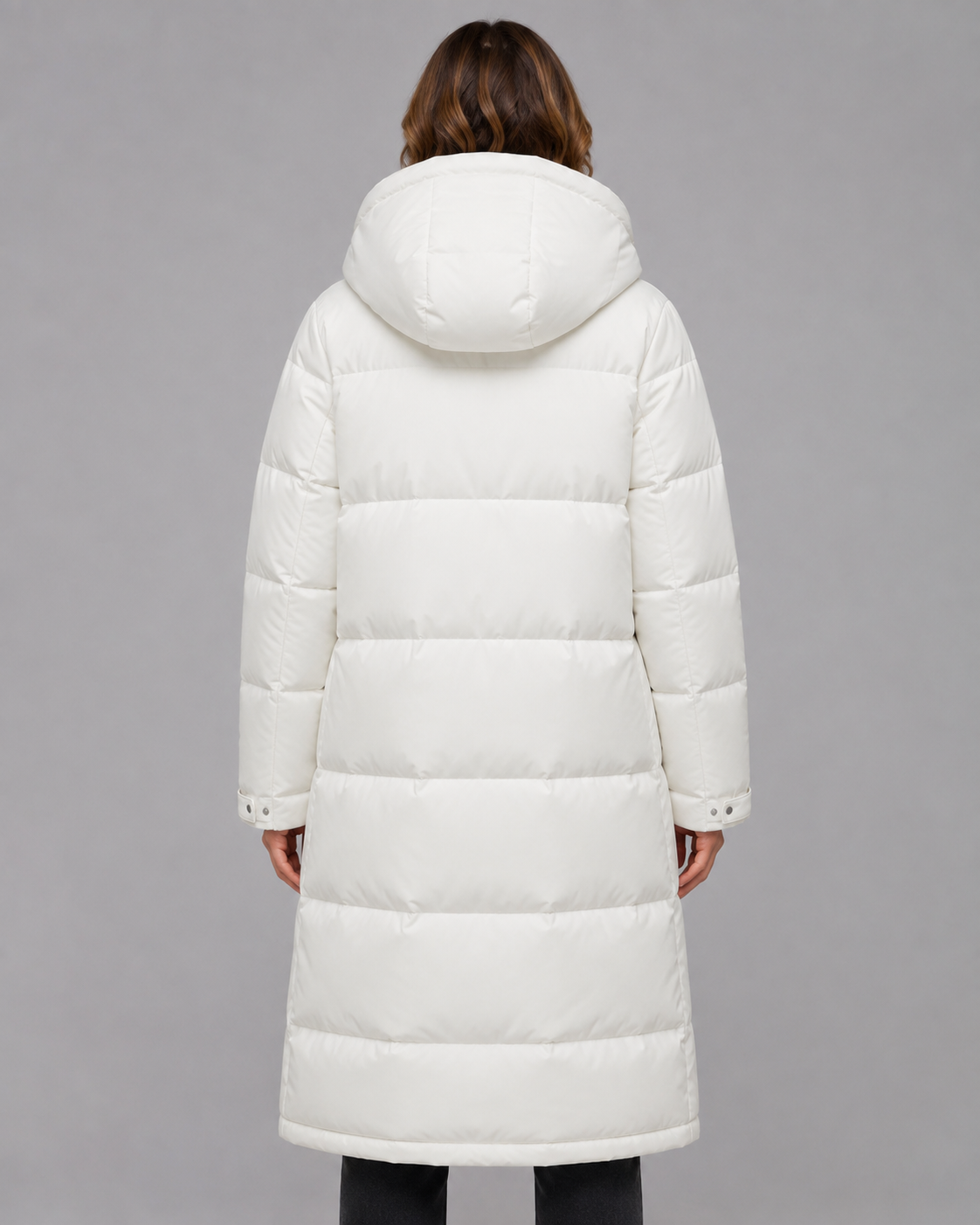 Lyra | Longline Hooded Padded Winter Parka