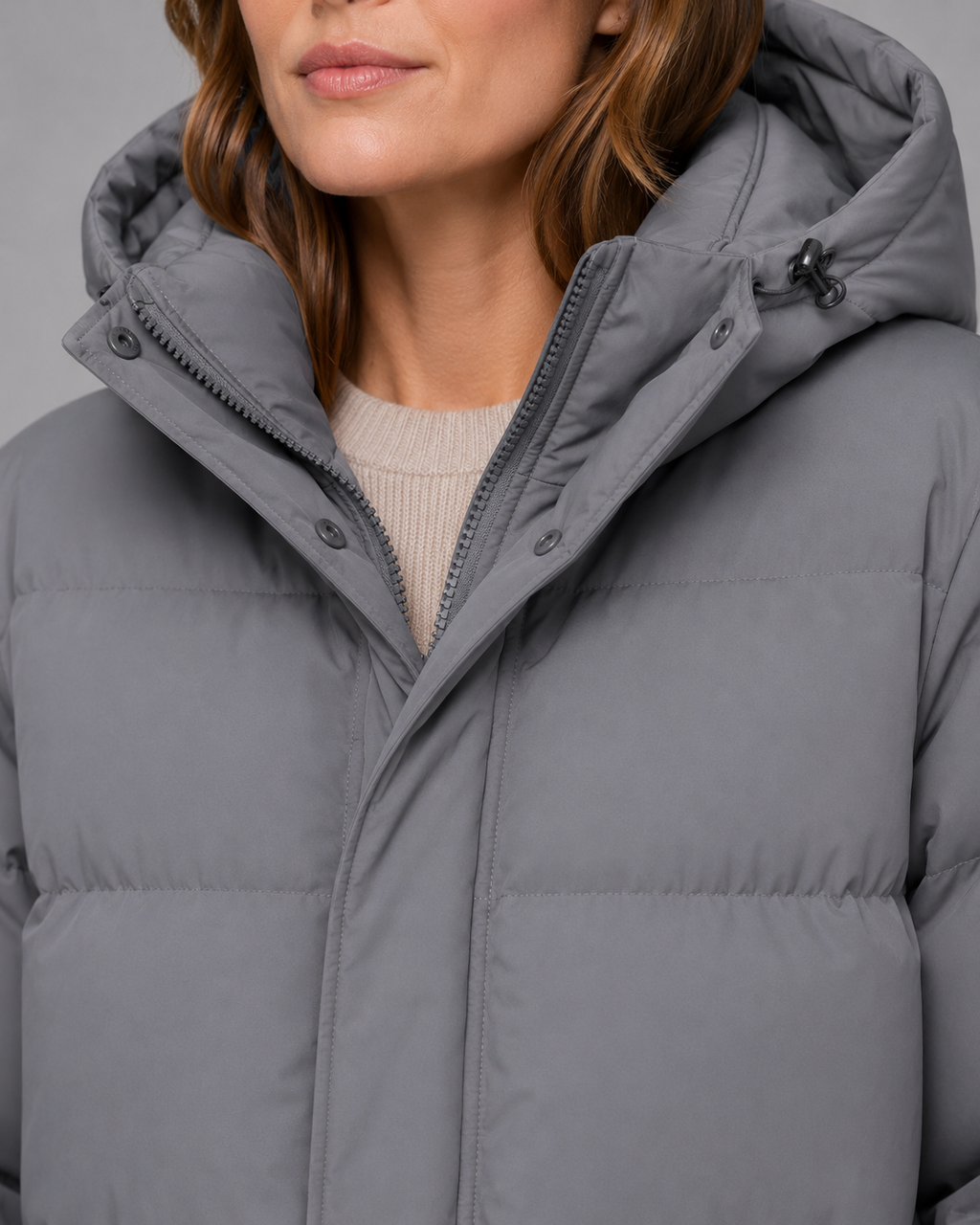 Lyra | Longline Hooded Padded Winter Parka