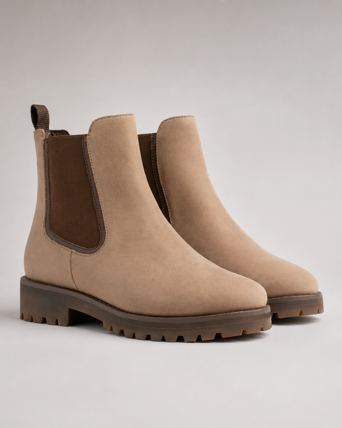 Liora | Chunky Sole Chelsea Boots