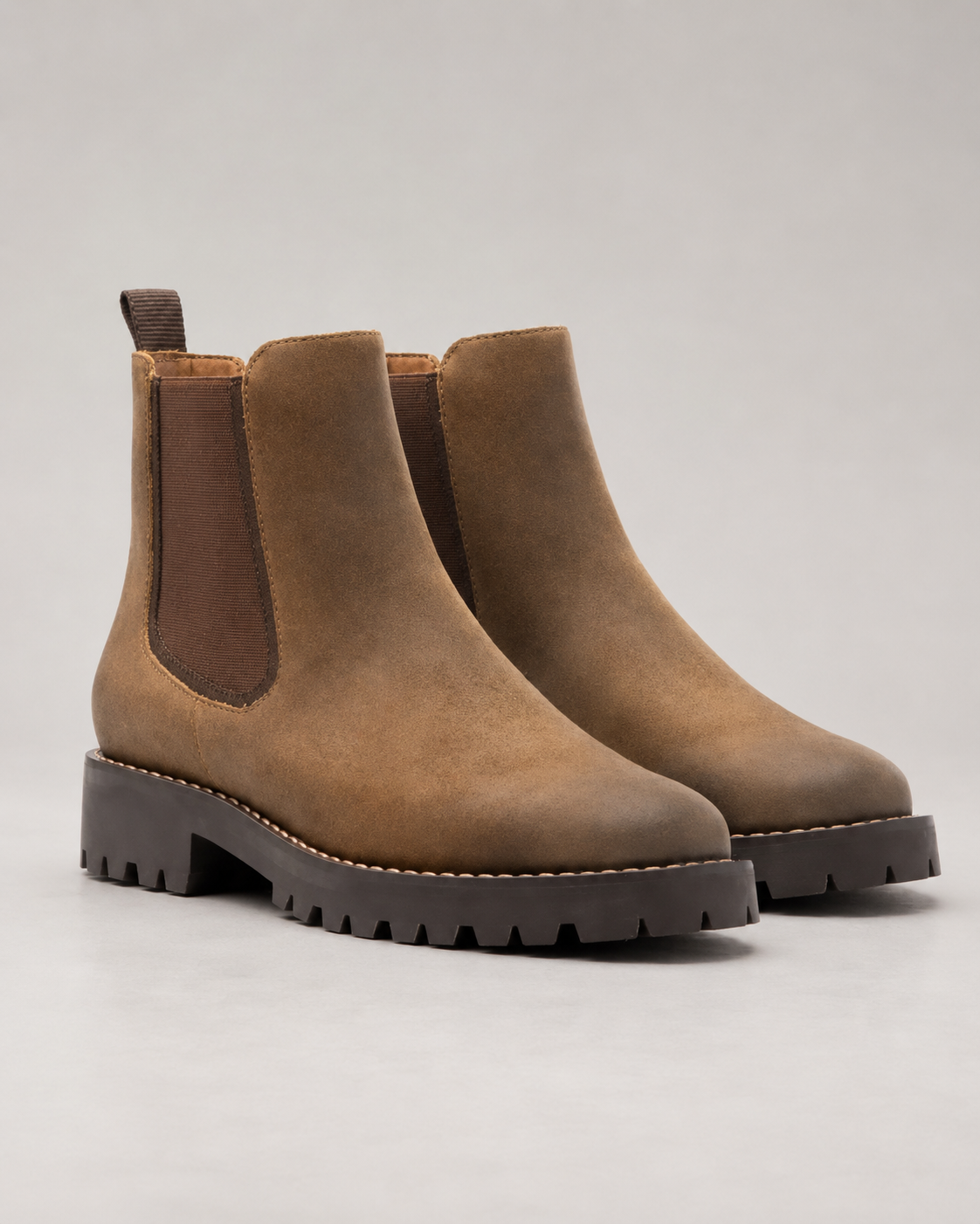 Liora | Chunky Sole Chelsea Boots