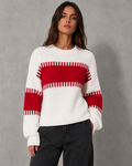 Florence | Colour Block Knit Sweater