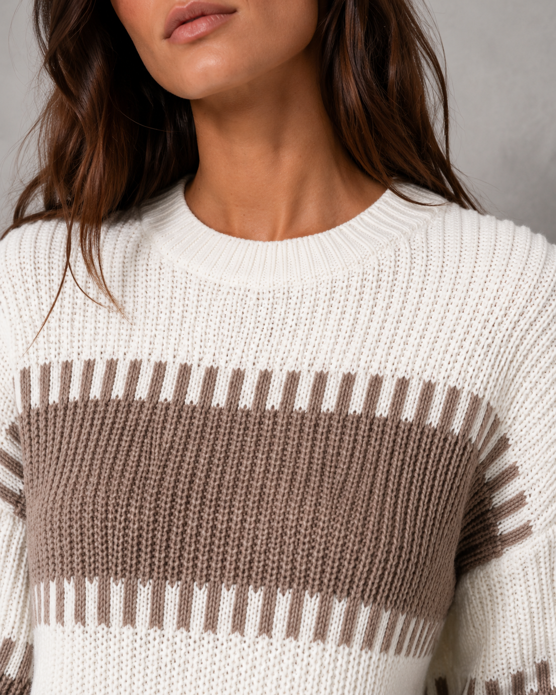 Florence | Colour Block Knit Sweater