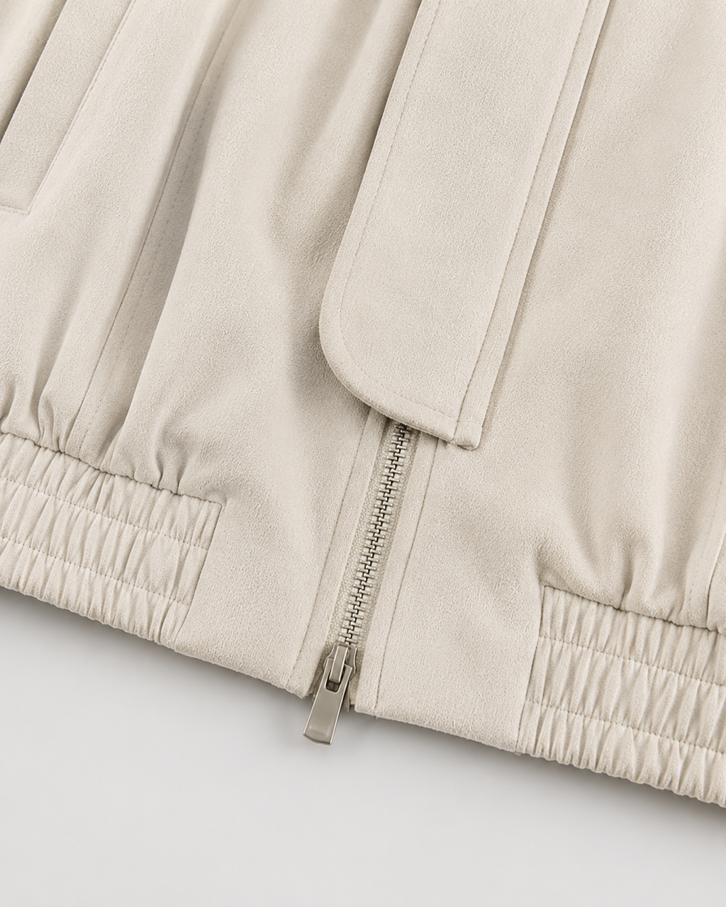 Marnie | Cropped Barn Jacket with Faux Suede Collar