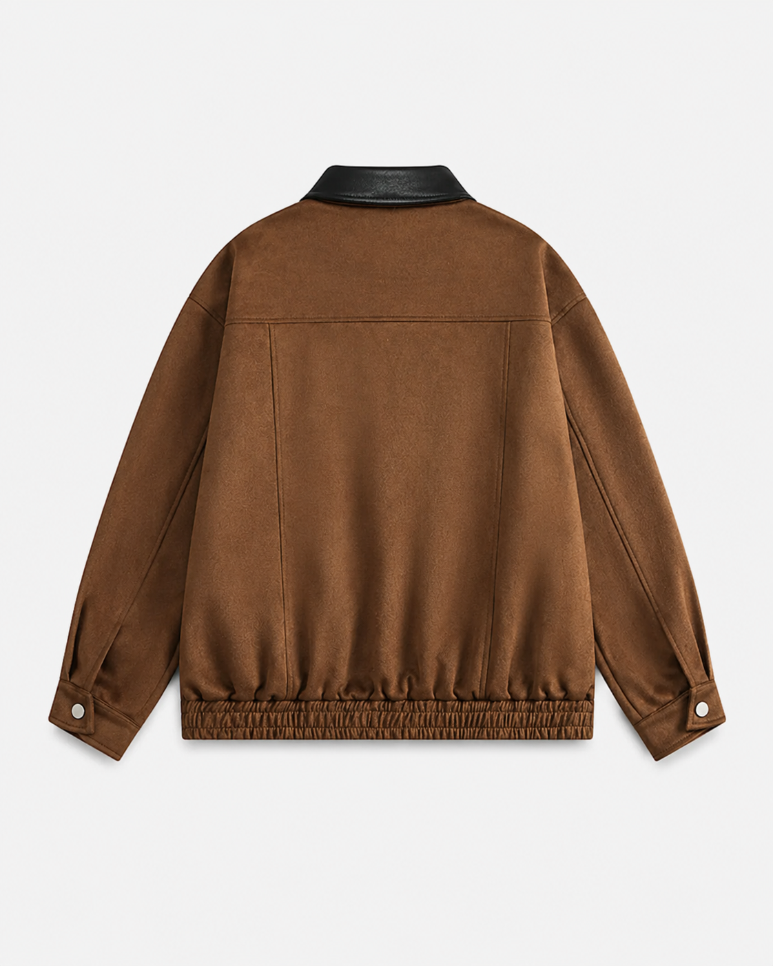 Marnie | Cropped Barn Jacket with Faux Suede Collar