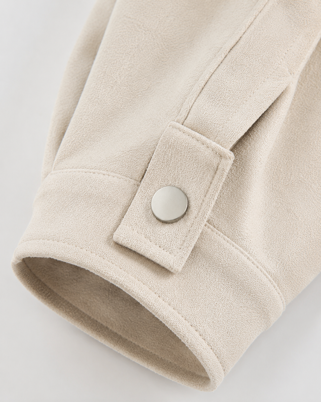 Marnie | Cropped Barn Jacket with Faux Suede Collar