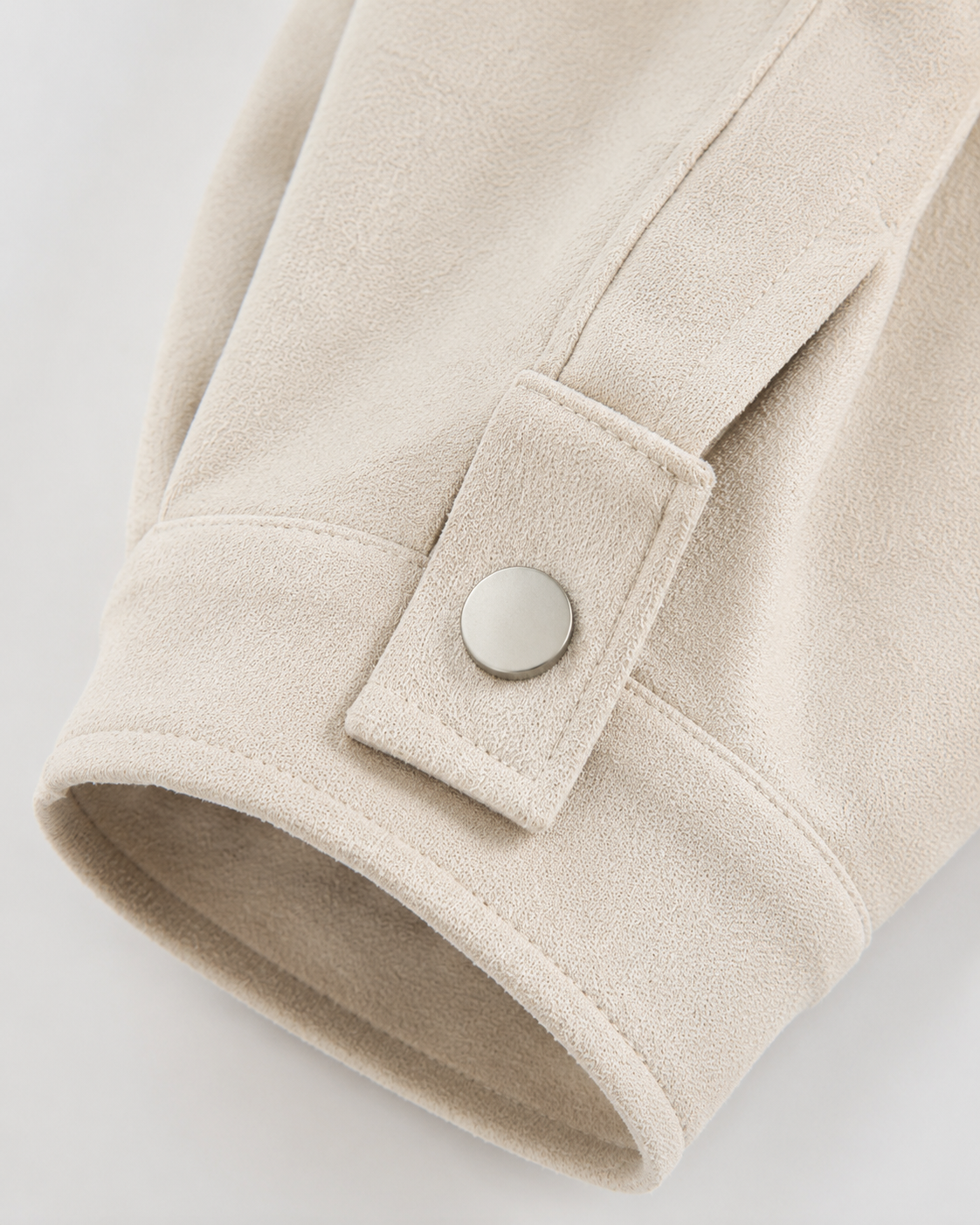 Marnie | Cropped Barn Jacket with Faux Suede Collar