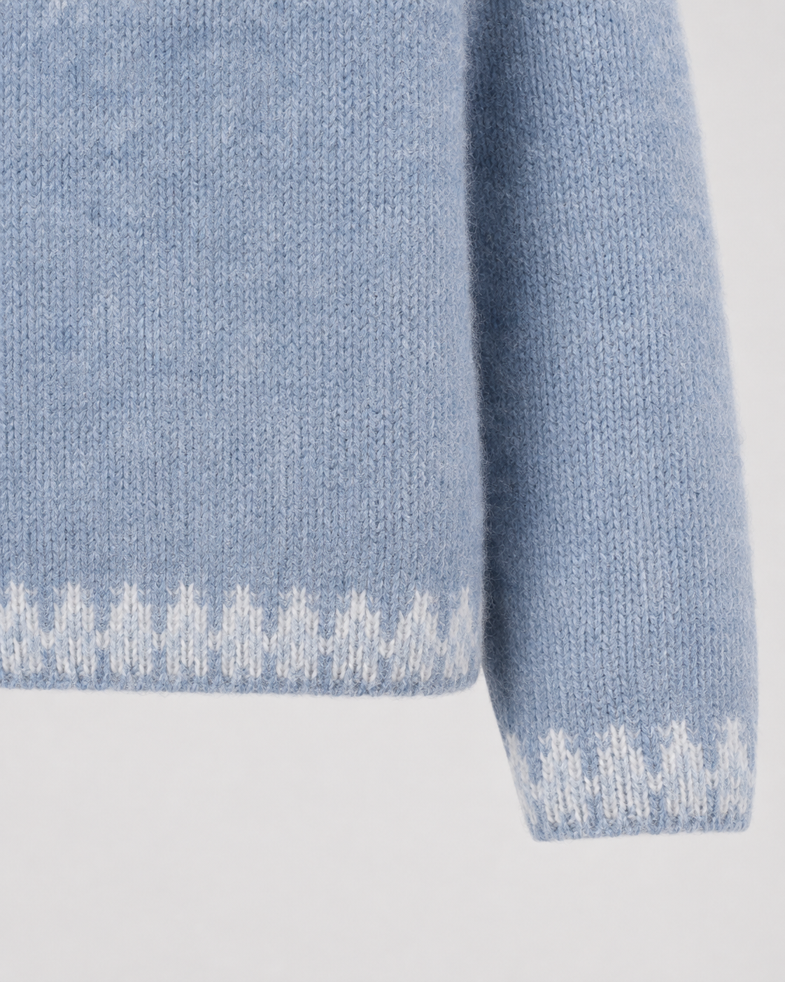 Halle | Fair Isle Crew Neck Sweater
