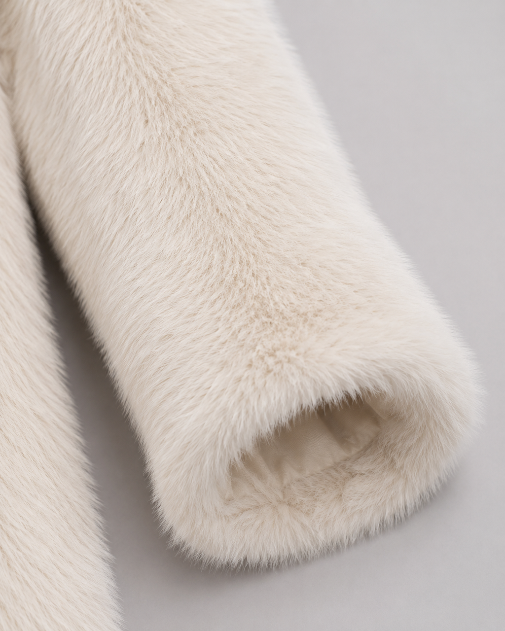Tatiana | Plush Shawl Collar Faux Fur Jacket