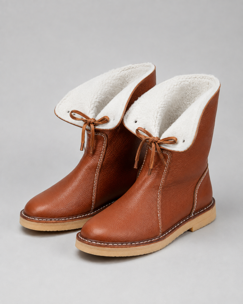 Marisol | Fleece-Lined Lace-Up Snow Boots