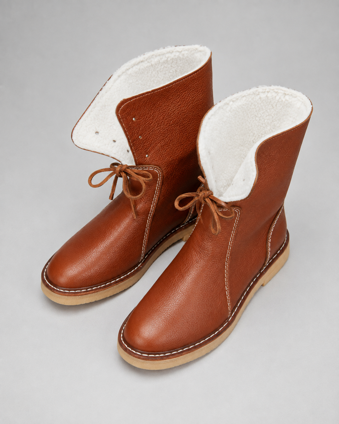 Marisol | Fleece-Lined Lace-Up Snow Boots