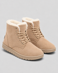 Kiera | Fur-Lined Lace-Up Ankle Boots
