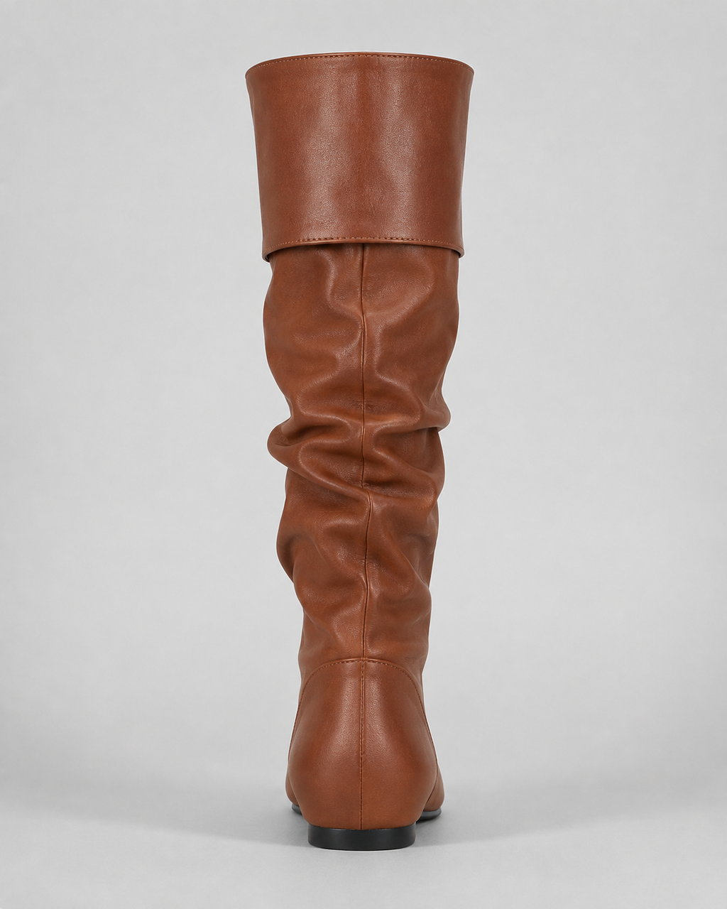 Thea | Ruched Knee-High Slouch Boots