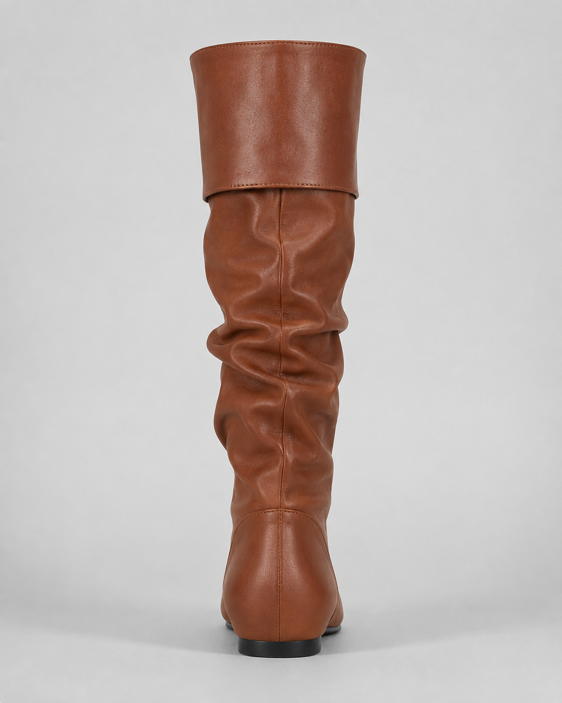 Thea | Ruched Knee-High Slouch Boots