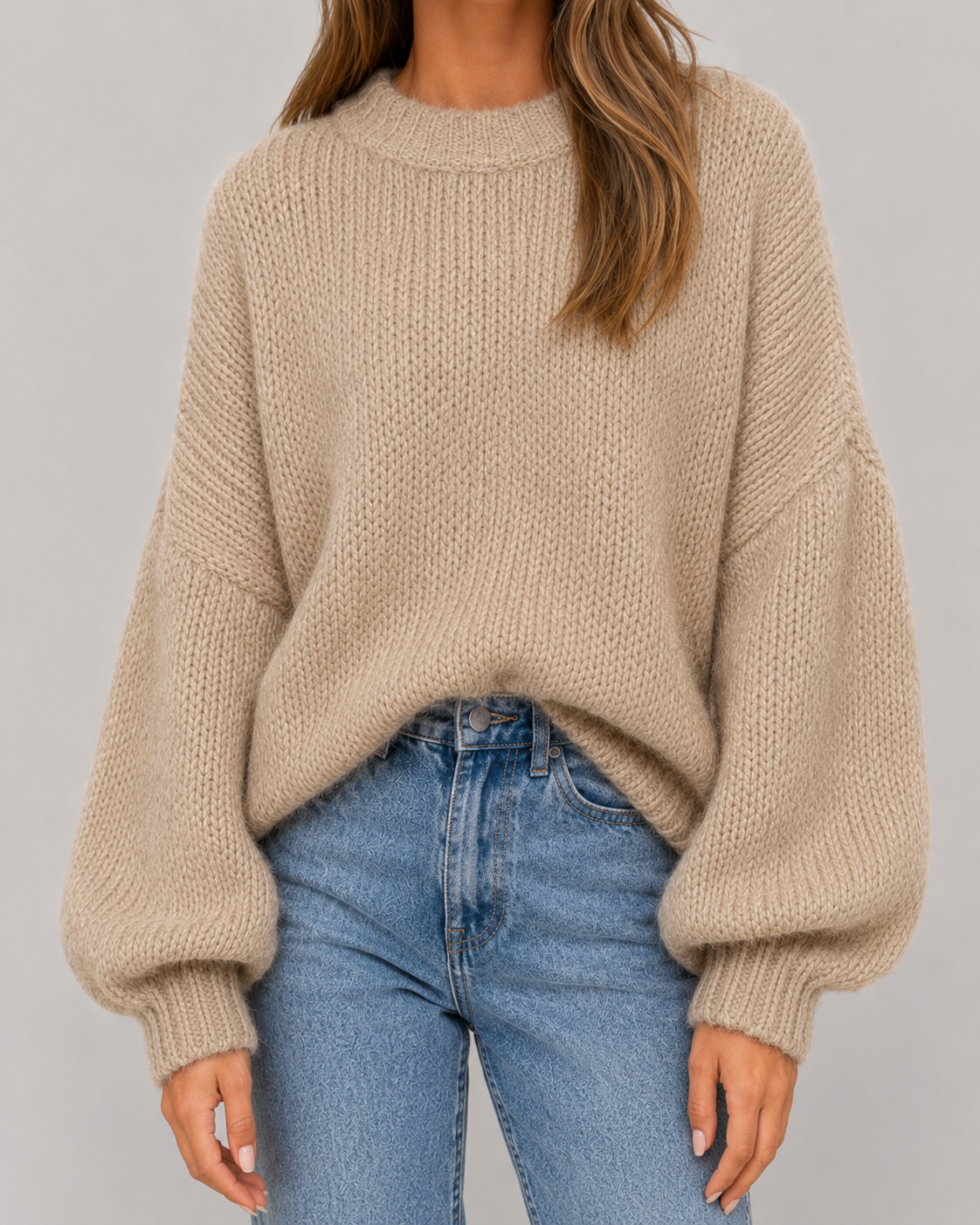 Wynne | Oversized Chunky Knit Sweater
