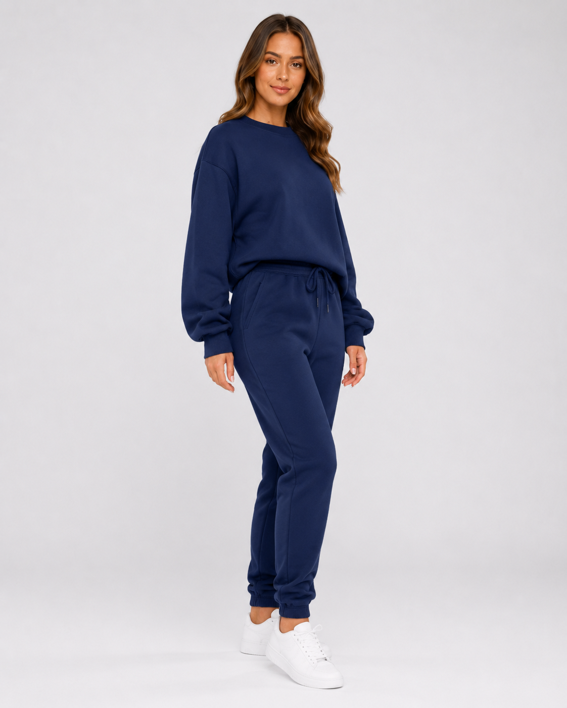 Seraphine | Oversized Sweatshirt & Jogger Tracksuit Set