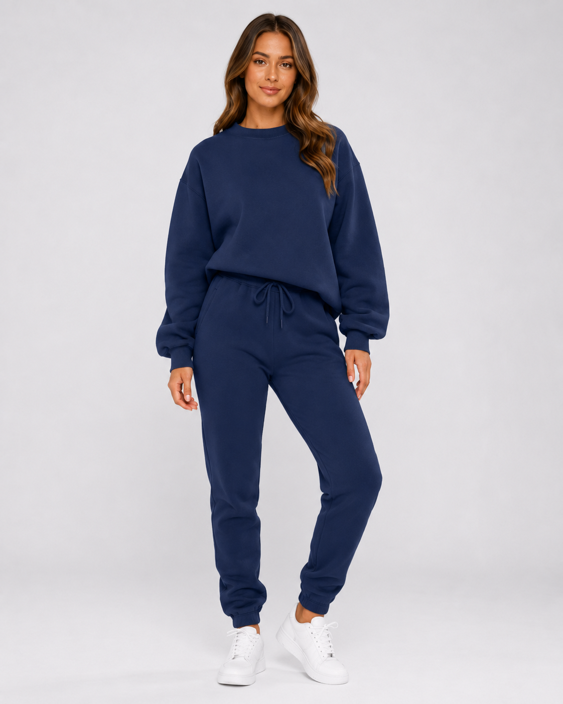 Seraphine | Oversized Sweatshirt & Jogger Tracksuit Set