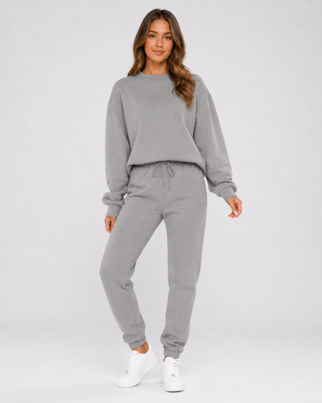 Seraphine | Oversized Sweatshirt & Jogger Tracksuit Set