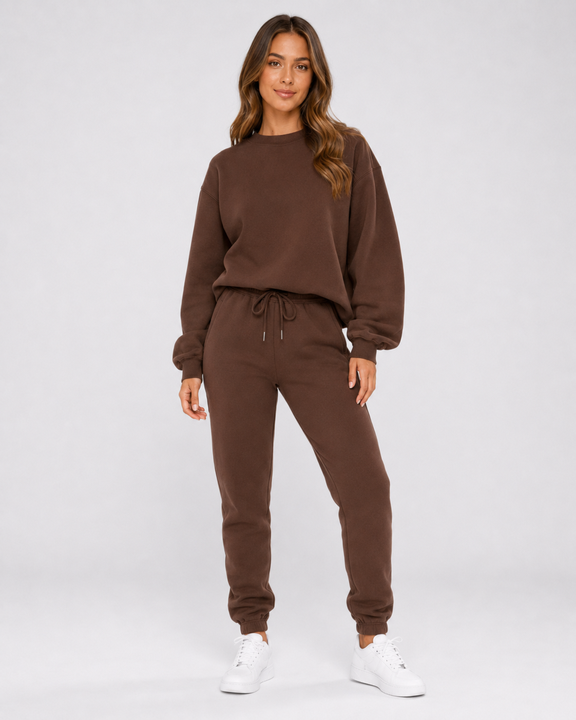 Seraphine | Oversized Sweatshirt & Jogger Tracksuit Set