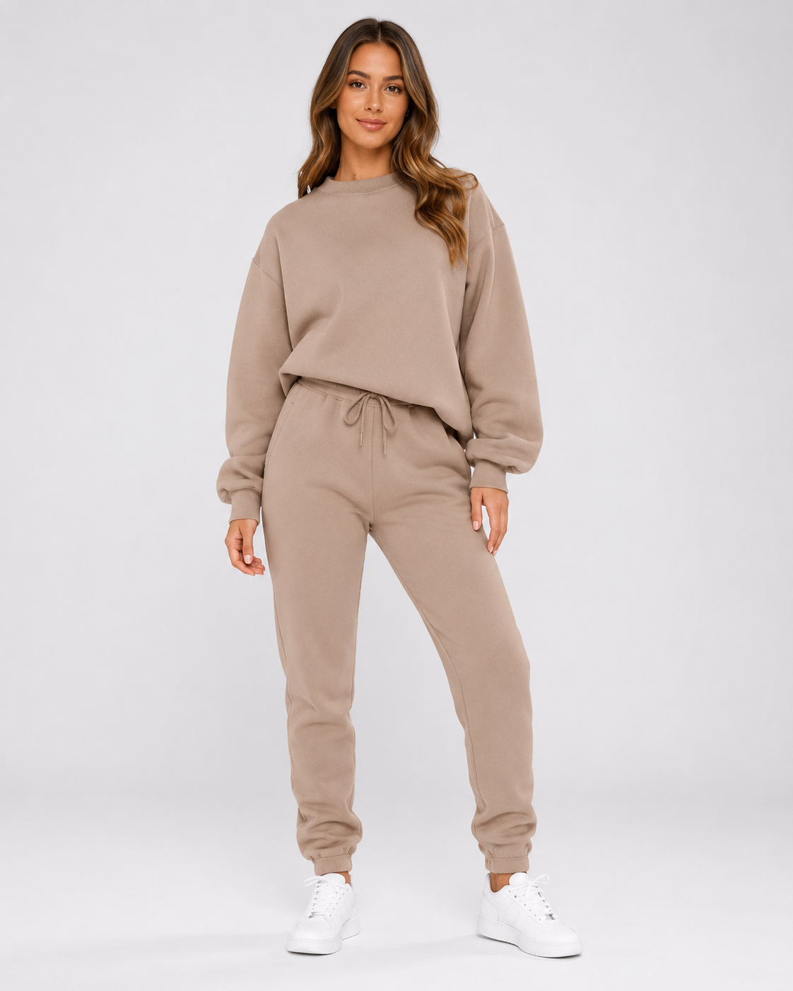 Seraphine | Oversized Sweatshirt & Jogger Tracksuit Set