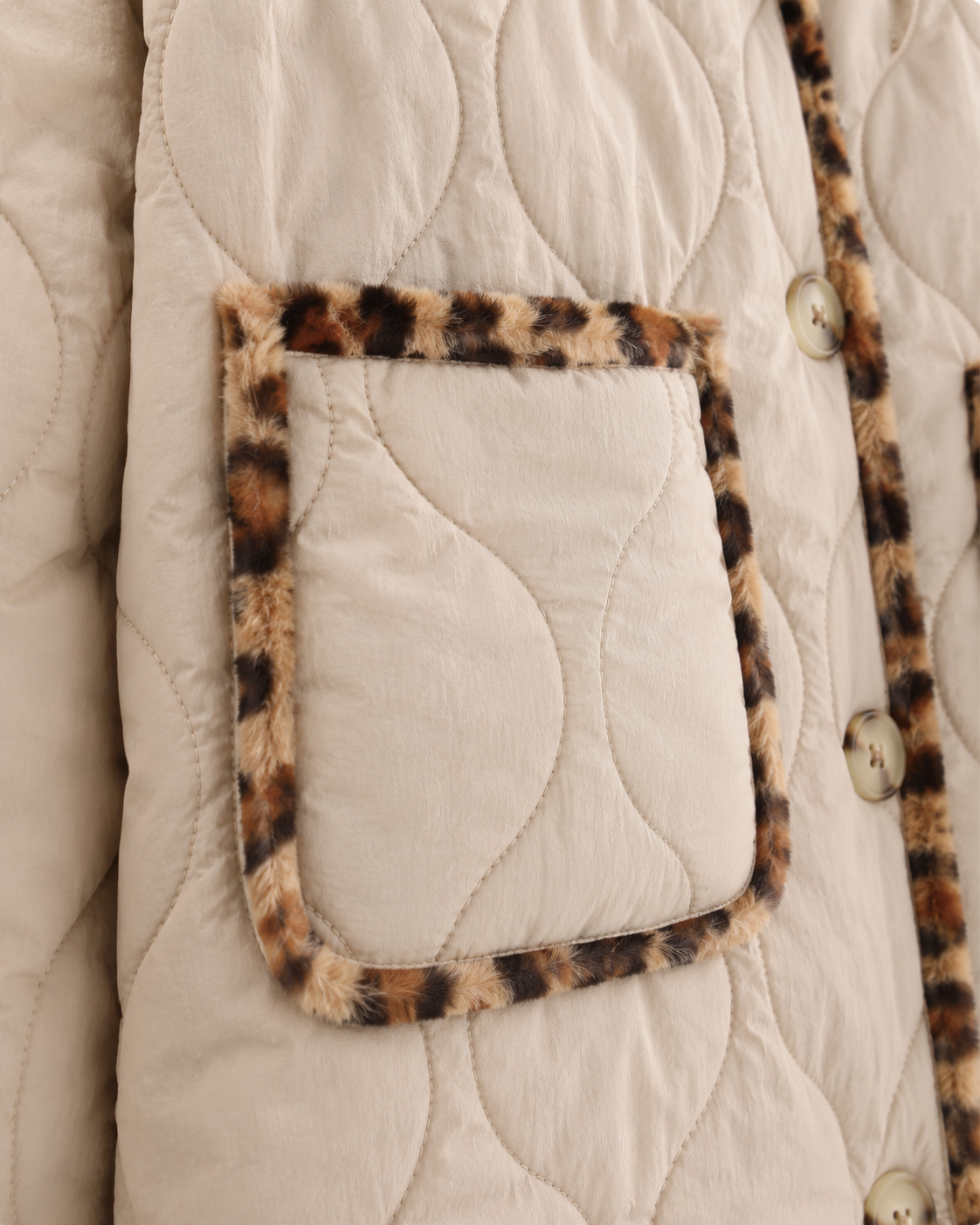 Briar | Reversible Leopard Print Quilted Jacket
