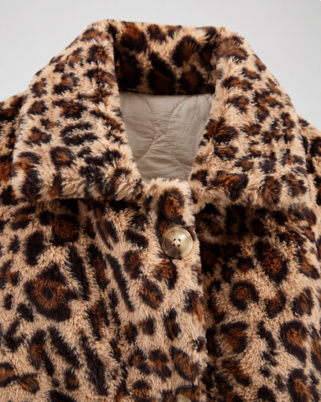 Briar | Reversible Leopard Print Quilted Jacket