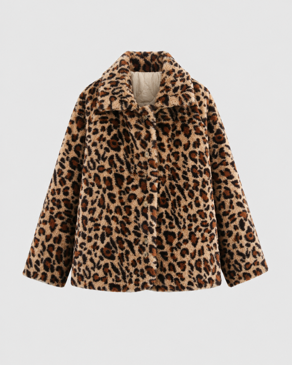 Briar | Reversible Leopard Print Quilted Jacket