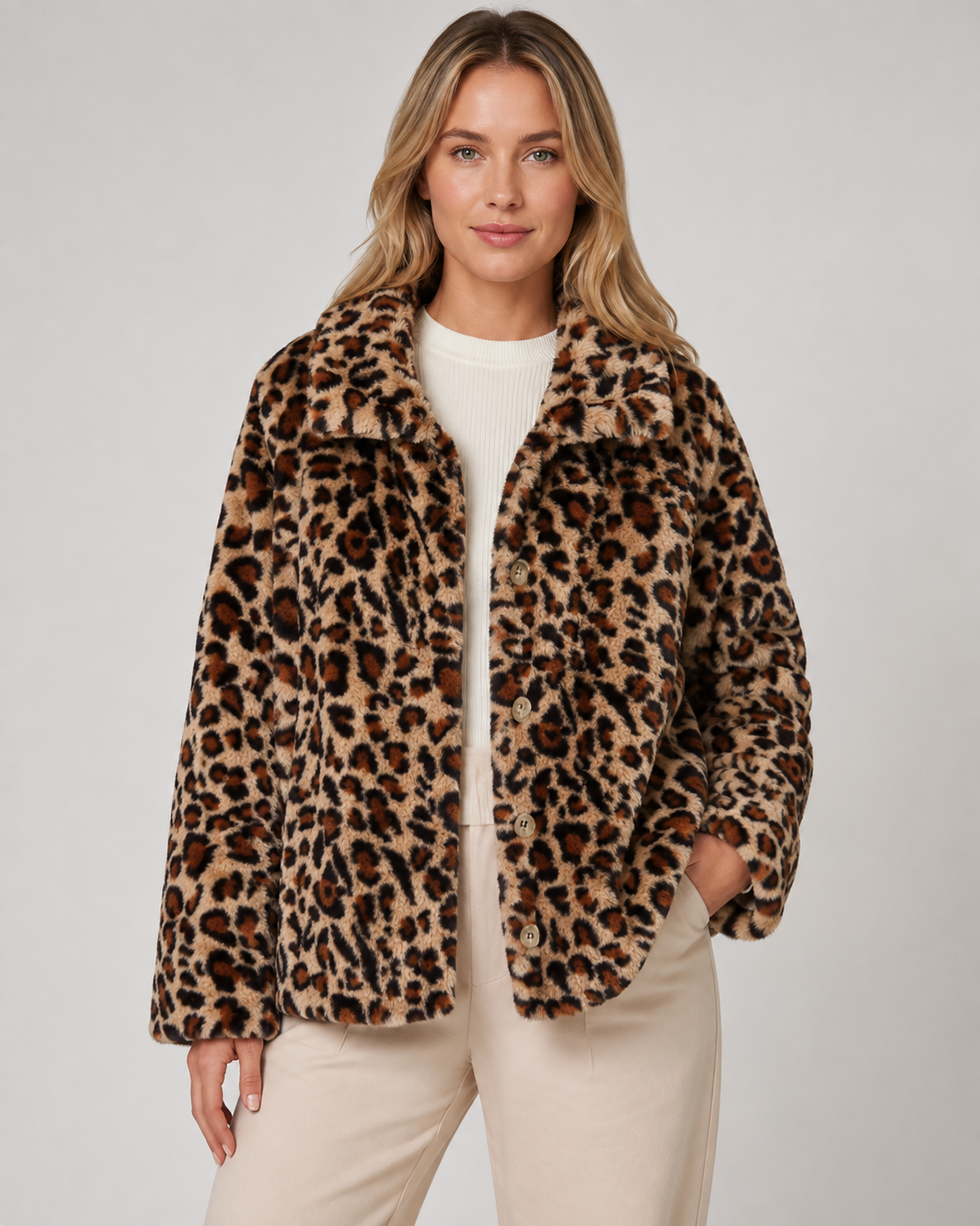 Briar | Reversible Leopard Print Quilted Jacket