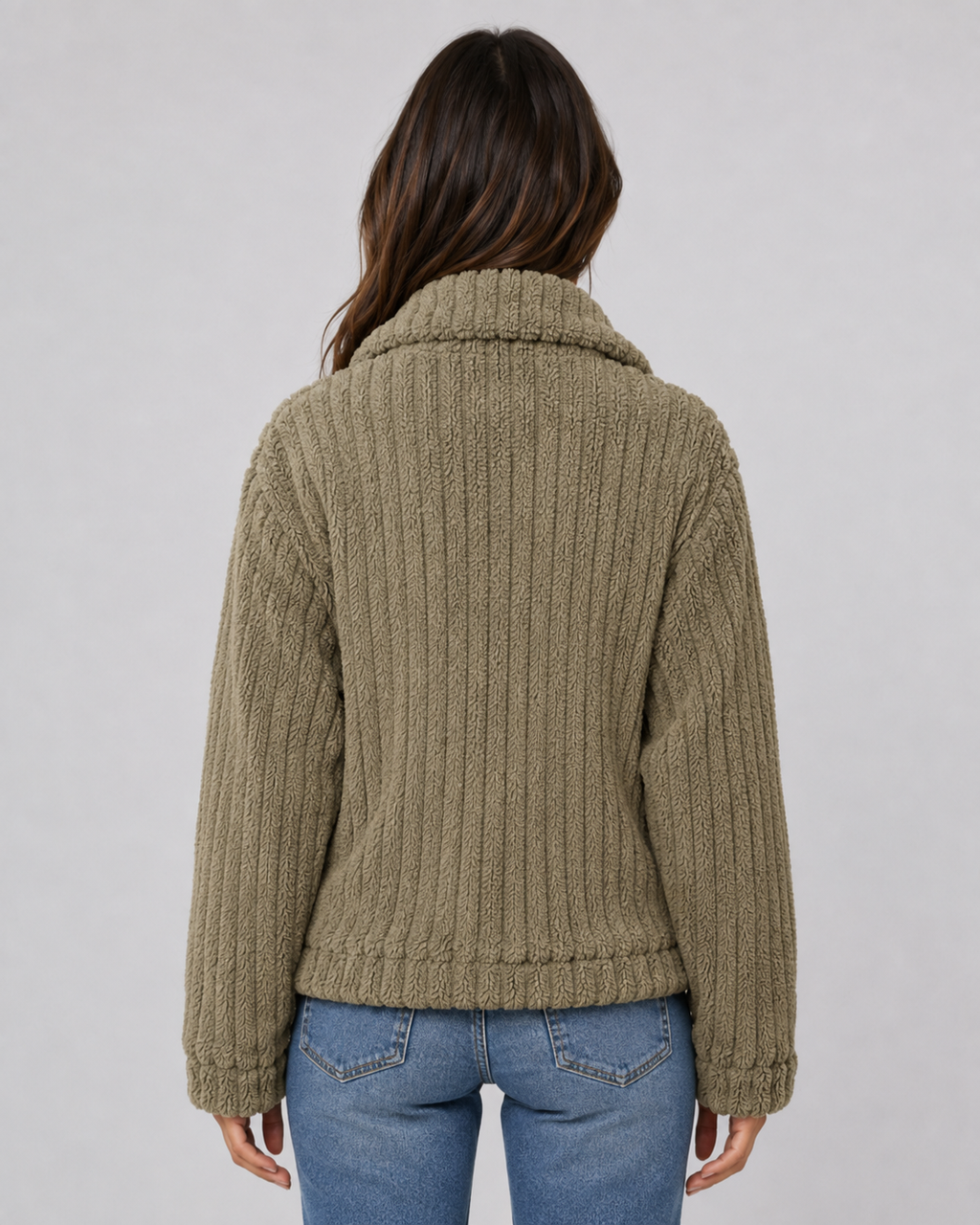 Juniper | Ribbed Fleece Zip Jacket