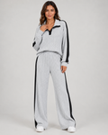 Roisin | Ribbed Polo Collar Co-Ord Set