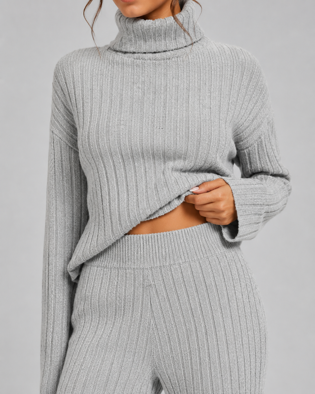 Talullah | Ribbed Roll Neck Co-Ord Set