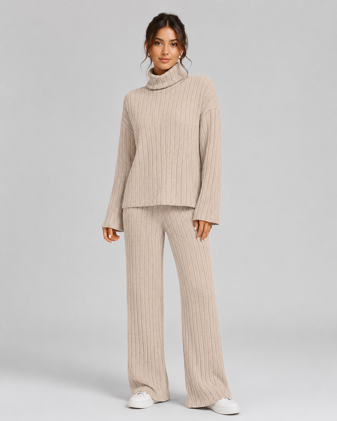Talullah | Ribbed Roll Neck Co-Ord Set