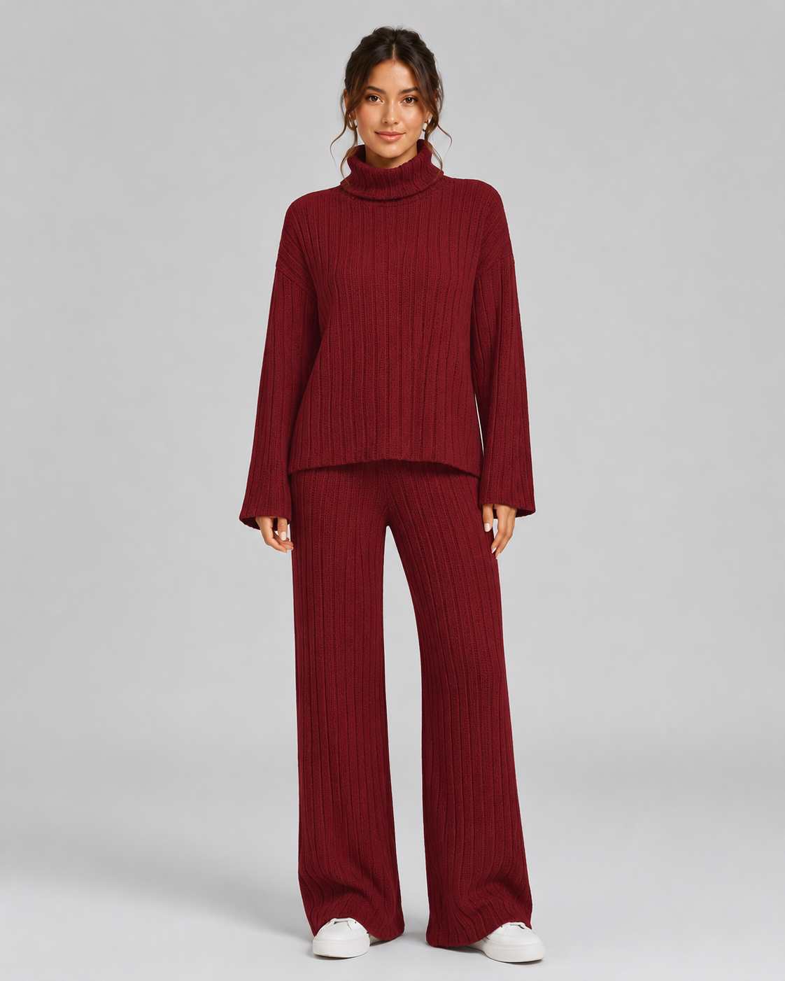Talullah | Ribbed Roll Neck Co-Ord Set