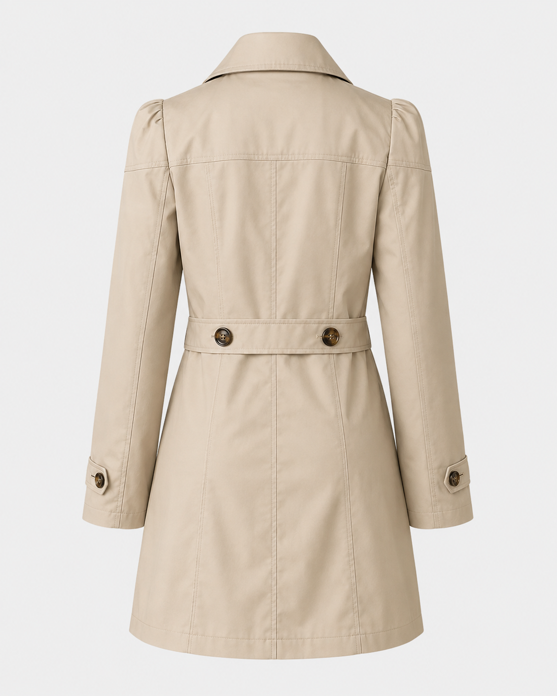 Paloma | Single-Breasted Short Trench Coat