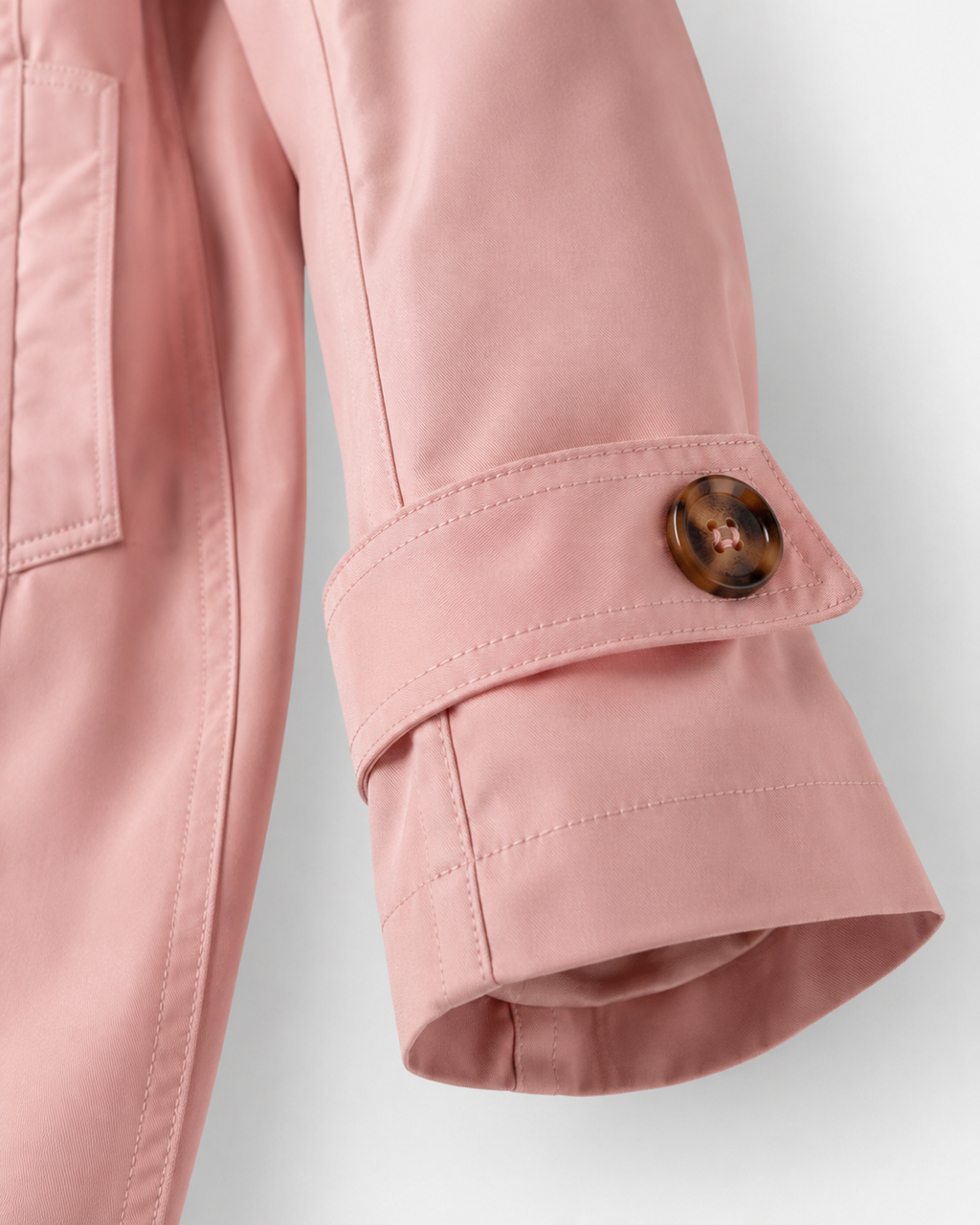Paloma | Single-Breasted Short Trench Coat