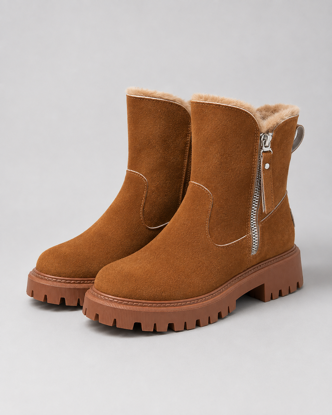 Seraphina | Faux Fur Lined Ankle Boots
