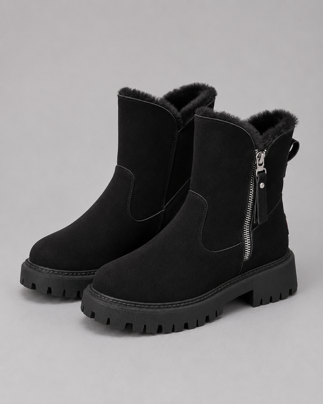 Seraphina | Faux Fur Lined Ankle Boots
