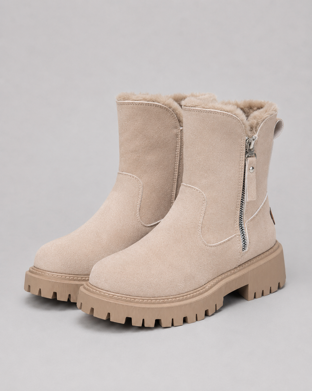 Seraphina | Faux Fur Lined Ankle Boots