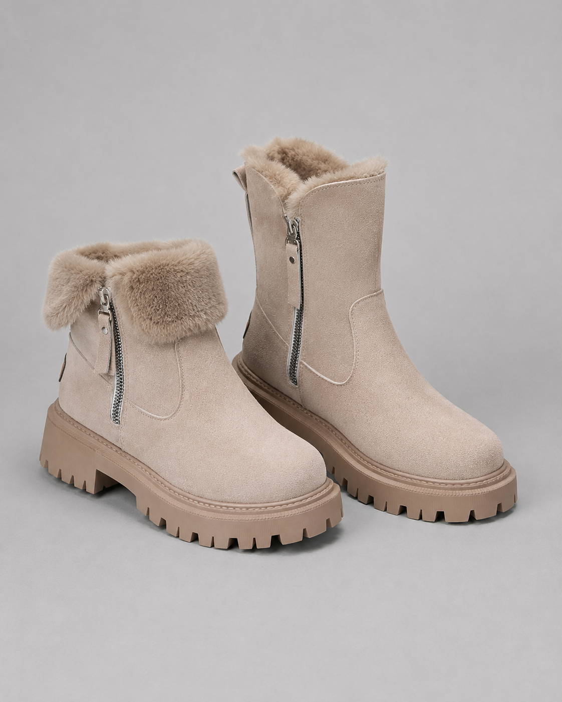 Seraphina | Faux Fur Lined Ankle Boots