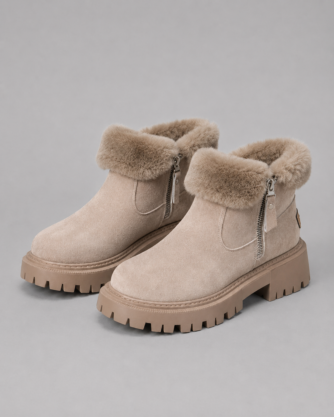 Seraphina | Faux Fur Lined Ankle Boots