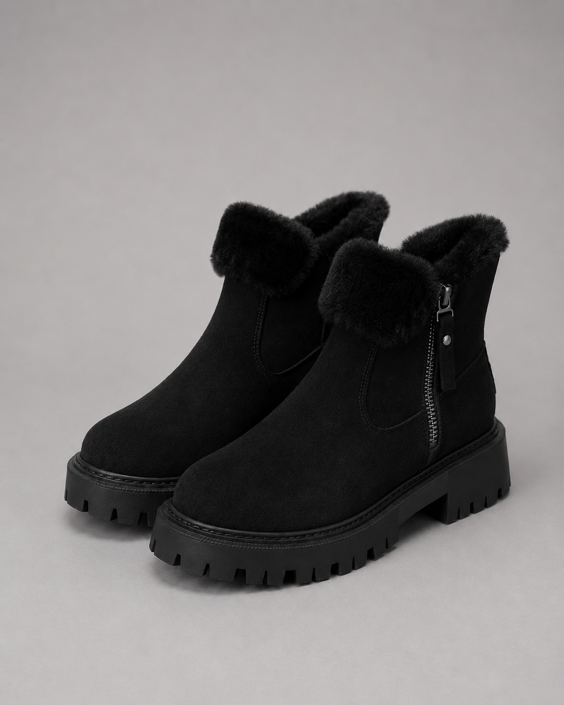 Seraphina | Faux Fur Lined Ankle Boots