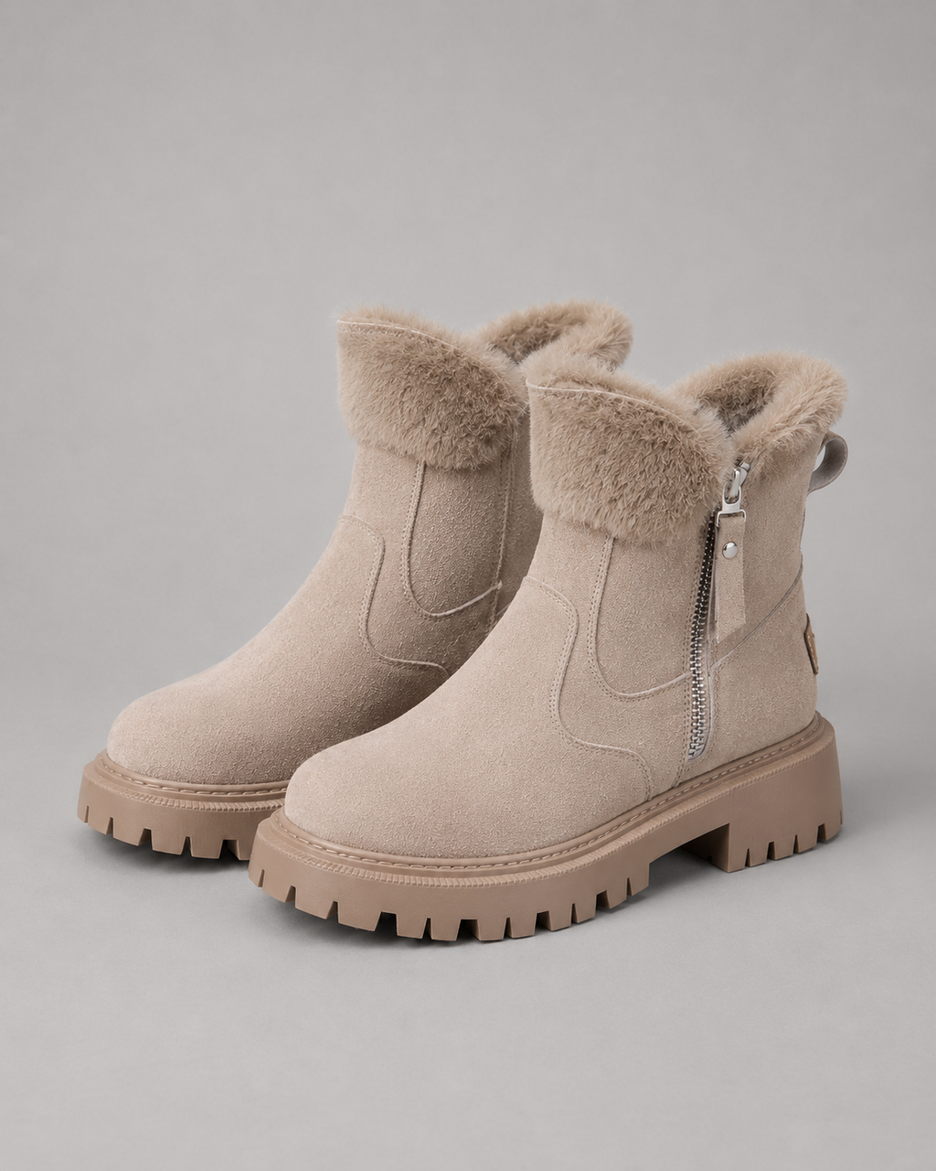 Seraphina | Faux Fur Lined Ankle Boots